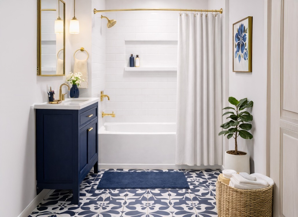 Residential Tub Shower