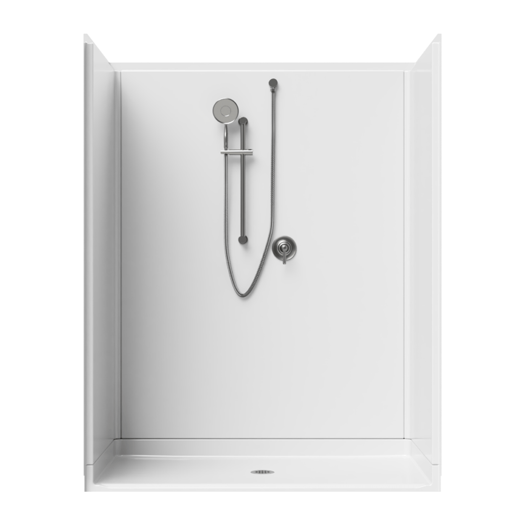 S6332MA - 4-Piece ADA Roll-in Shower