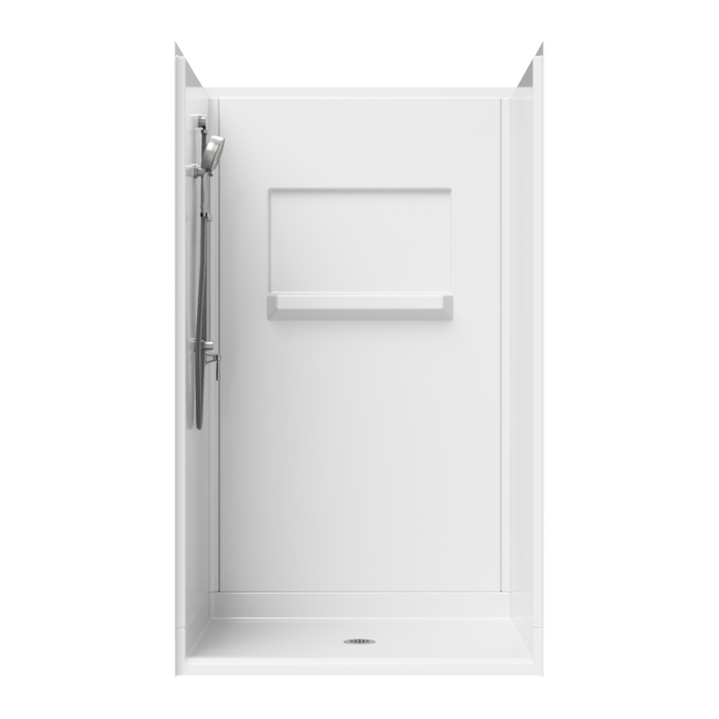 SS4835MA - 4-Piece ADA Roll-in Shower